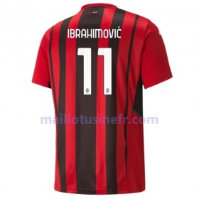 Maillot de Foot AC Milan Zlatan Ibrahimovic 11 Domicile 2021-22